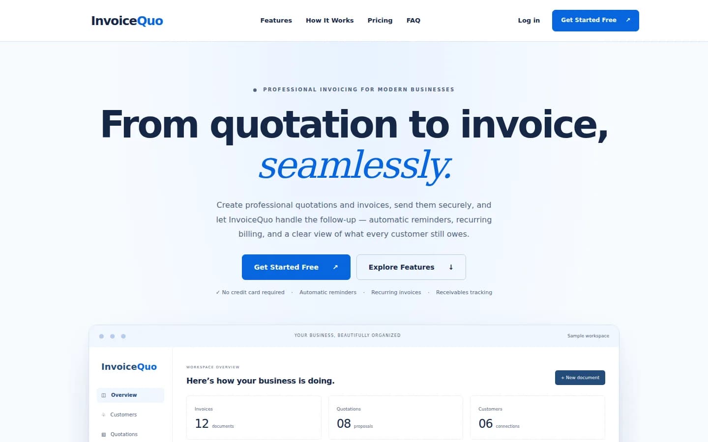 InvoiceQuo preview